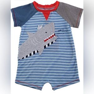 Mud Pie | Shark Shortall | Size 12-18 Month